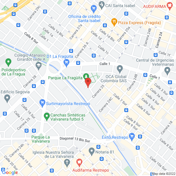 Mapa de Comercial Ferretera Colombia S.A.S.