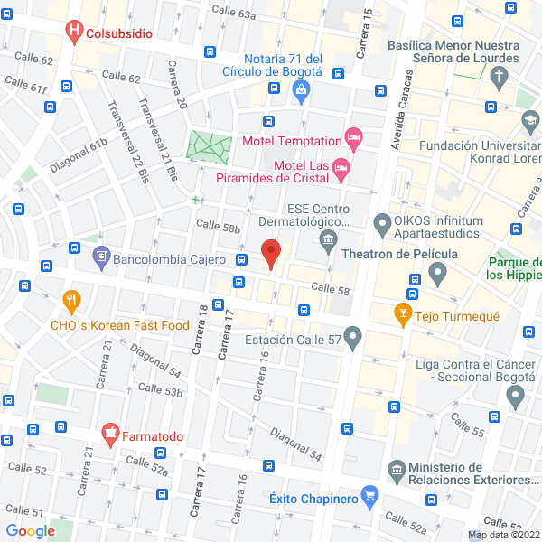 Mapa de Comercializadora Alcón S.A