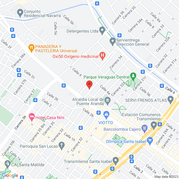Mapa de Comercializadora De Repuestos Yokomotos S.A.