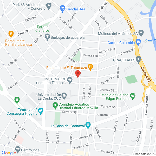 Map of Clínica De Ropa Tomasy'S