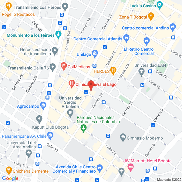 Mapa de Clínica Del Dolor Y Cuidado Paliativo