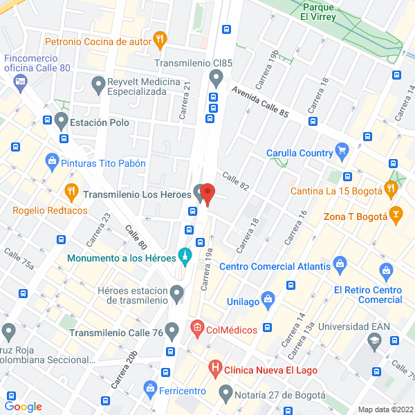 Mapa de Centro Vacacional Loma Verde