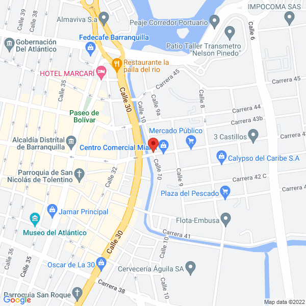 Map of Comercializadora Paitila