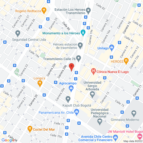 Mapa de Escuela De Pintura Artistica