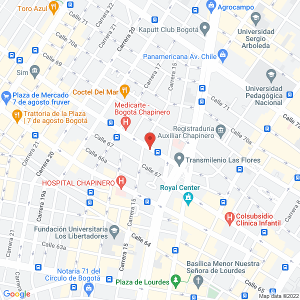Mapa de Cleversys S.A.S.