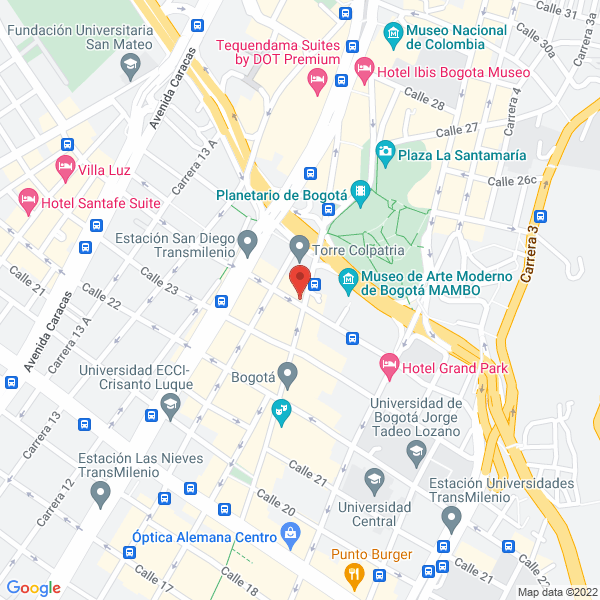 Mapa de Clientric S.A.