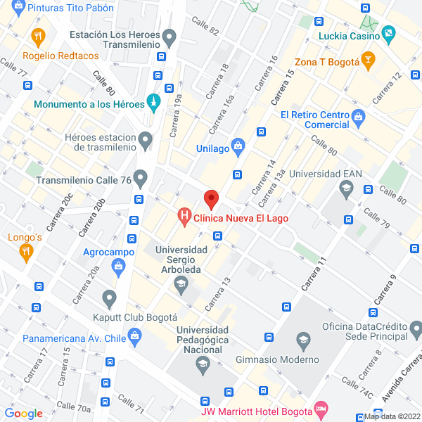 Mapa de Computer Asociados De Colombia Ltda.