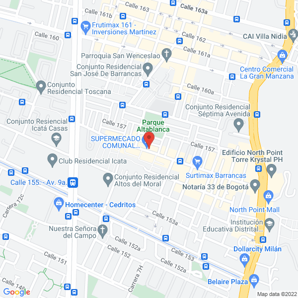 Mapa de Autoservicio Comunal