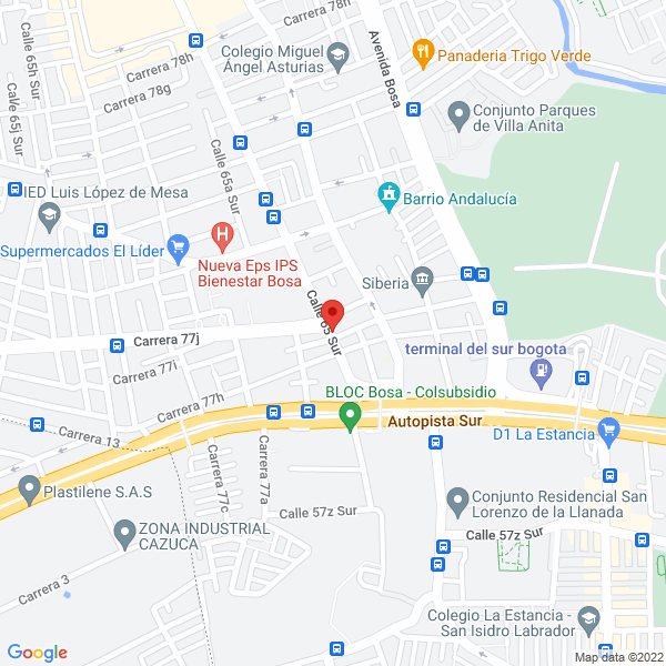 Mapa de Salud Belleza De Antonio