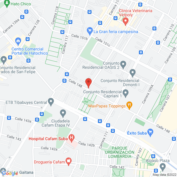 Mapa de Codescal S.A.S.