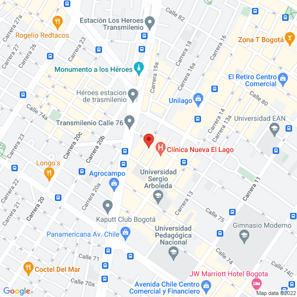 Mapa de Coespacios Rb S.A.S. .