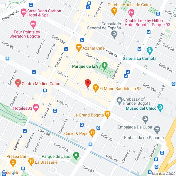 Mapa de Construcciones Peñalisa Mall S.A.S.