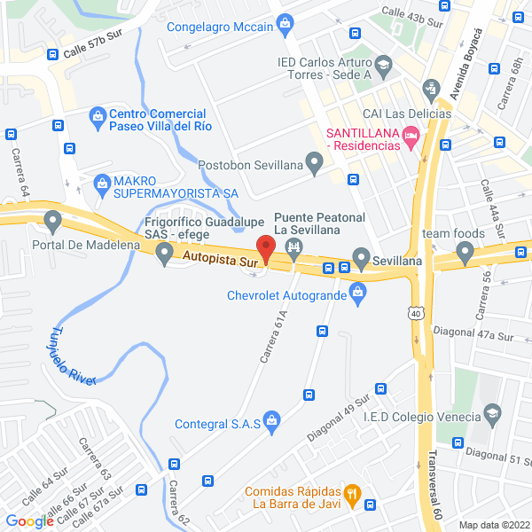 Mapa de Consorcio Metalúrgico Nacional Ltda.