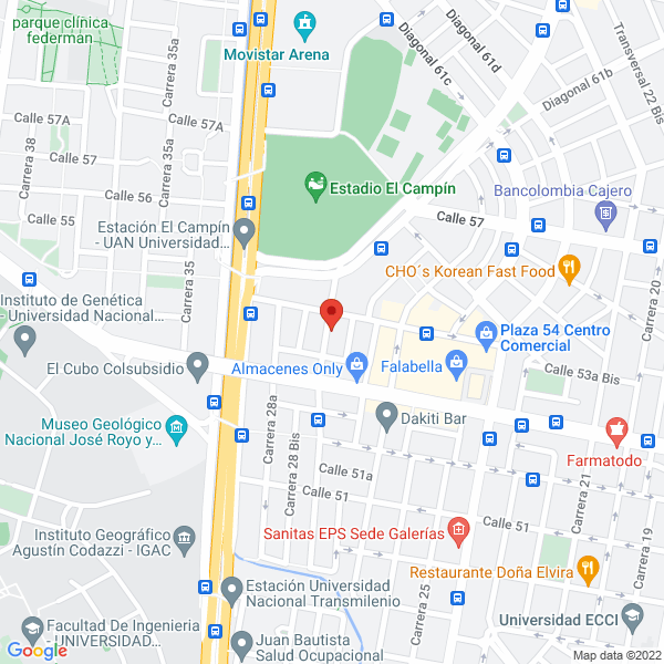 Mapa de Colomar S.A.S