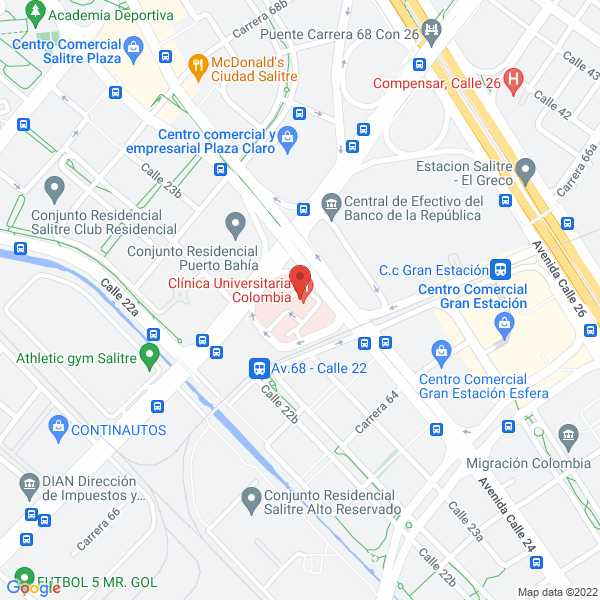 Mapa de Colombianest S.A.S