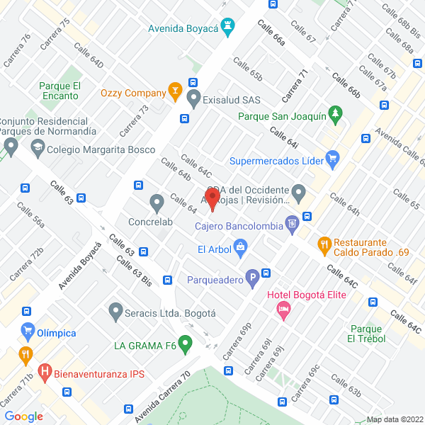 Mapa de Comercial De Estampados Comdetex S.A.S.
