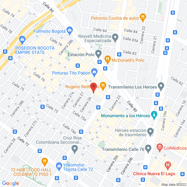 Mapa de Comercial Floresta S.A.