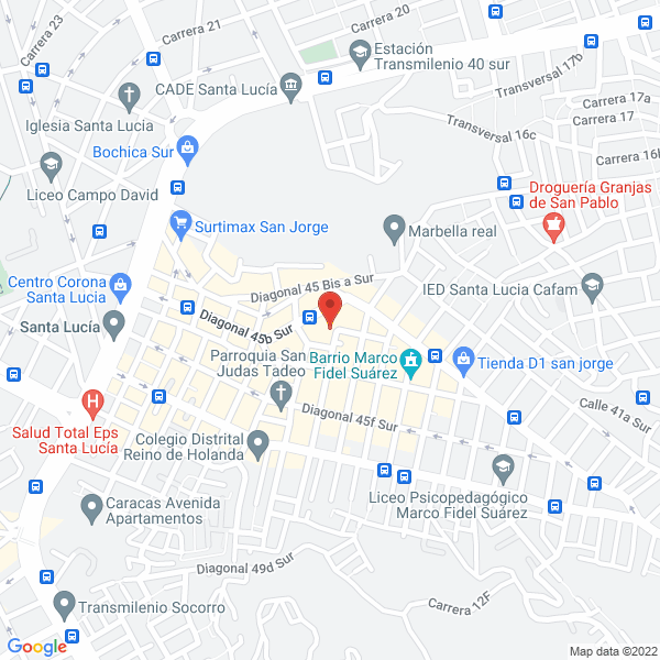 Mapa de Colegio Hermanos Beltrán E.U.