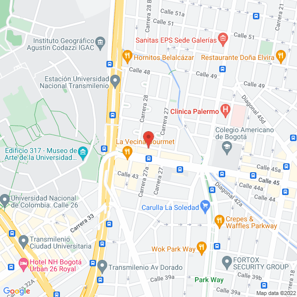 Mapa de Coamb Colombia Ltda.