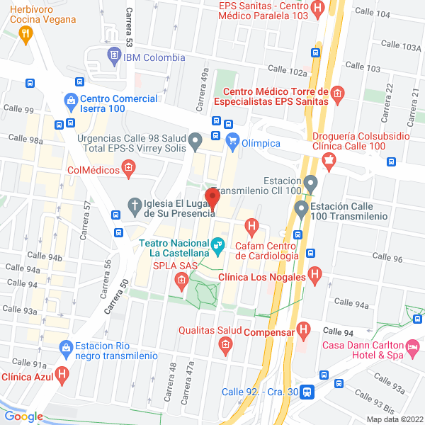 Mapa de Contacto Humano Gerencial S.A.S.