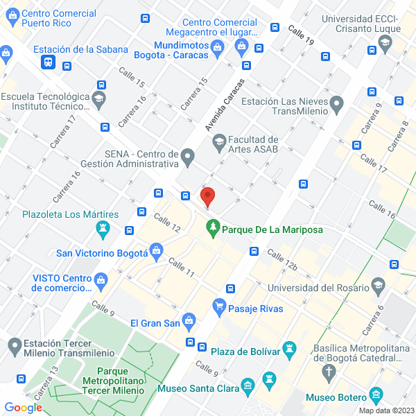 Mapa de Contadores Tributaristas Asociados Cta Ltda.