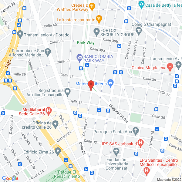 Mapa de Continium & Cía. S. En C.