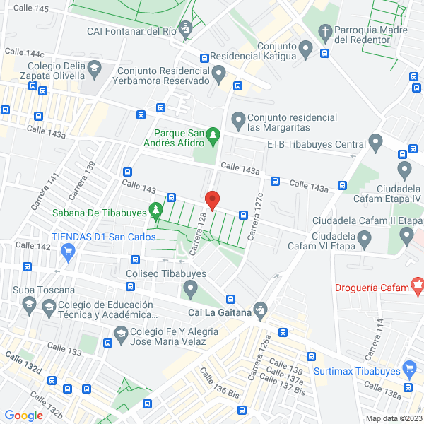 Mapa de Comercializadora Jireh Internacional
