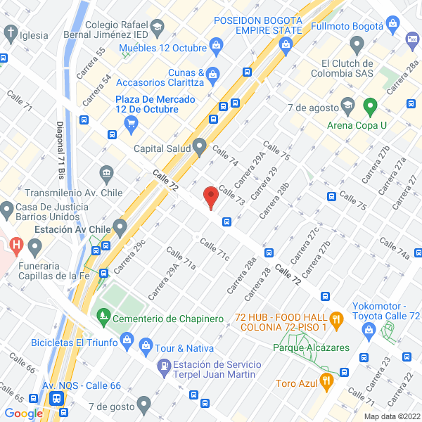 Mapa de Colgrafics Impresores S.A.S