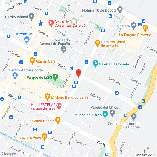 Mapa de Coljuegos