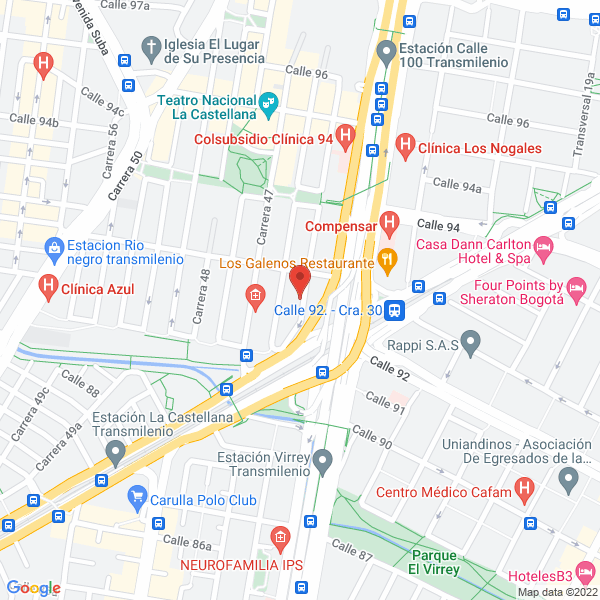 Mapa de Colmoringa S.A.S.