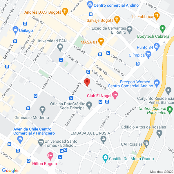 Mapa de Colombia S Best S.A.S.