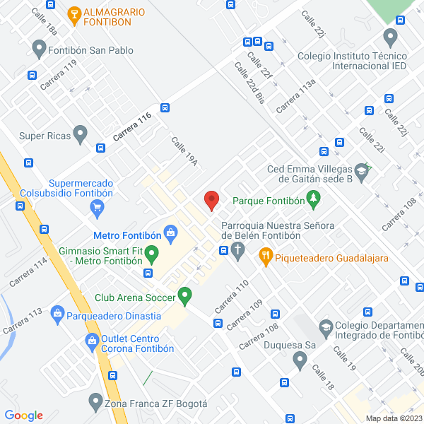 Mapa de Colombiana De Dotaciones Y Multisuministros Empresariales S.A.S.