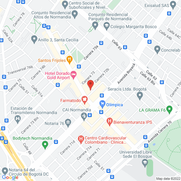 Mapa de Constructora Escobar S.A.S.