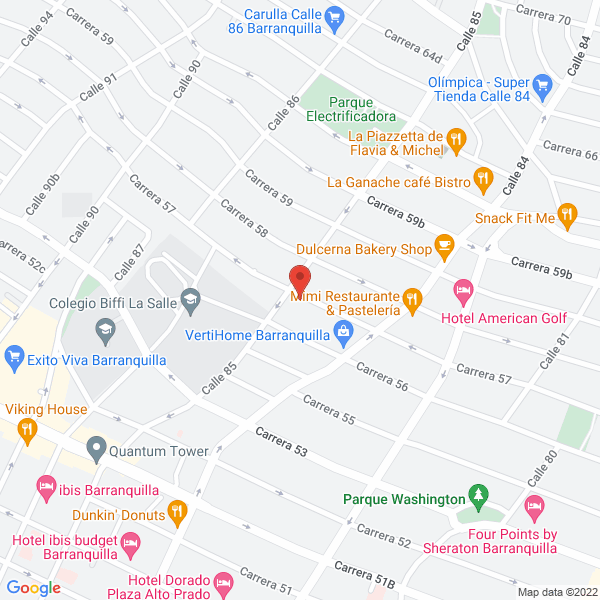 Map of Constructora Fg