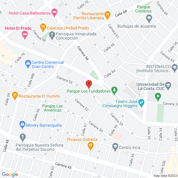 Map of Consultoría Y Servicios De Software S.A.S.