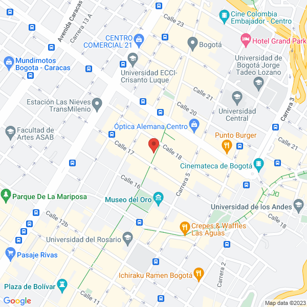 Mapa de Consumar Ltda Asesores De Seguros