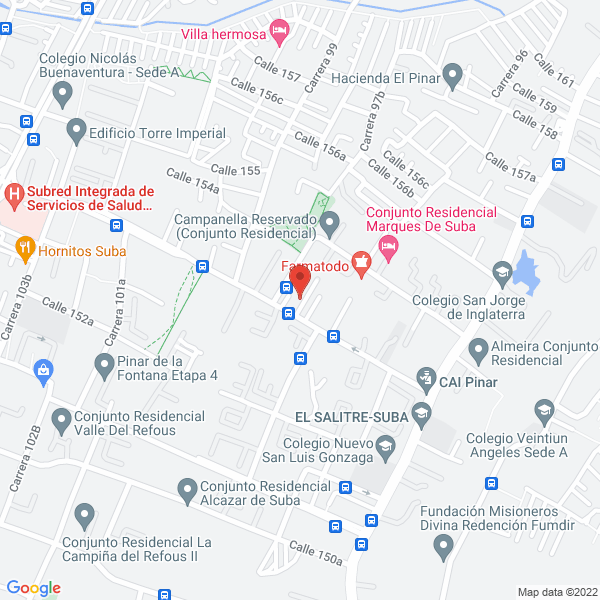Mapa de Concretos Ctk S.A.S