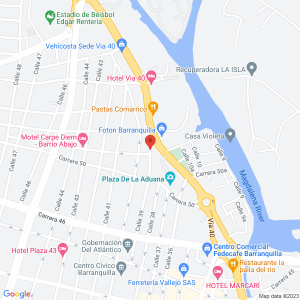 Map of Compañía Avícola Y Ganadera Sanabria Acevedo S.A.S.