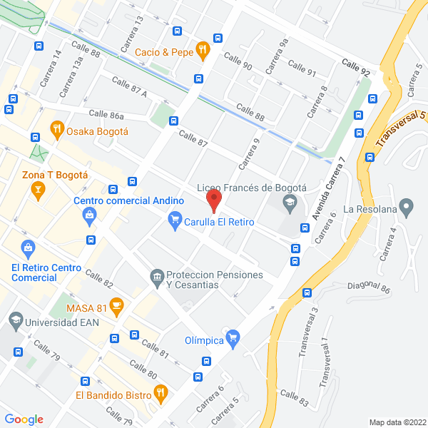 Mapa de Construcciones Bonivento Ltda.