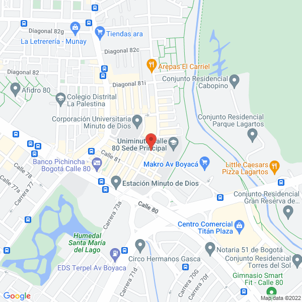 Mapa de Comunidad Carlos Eduardo Acosta