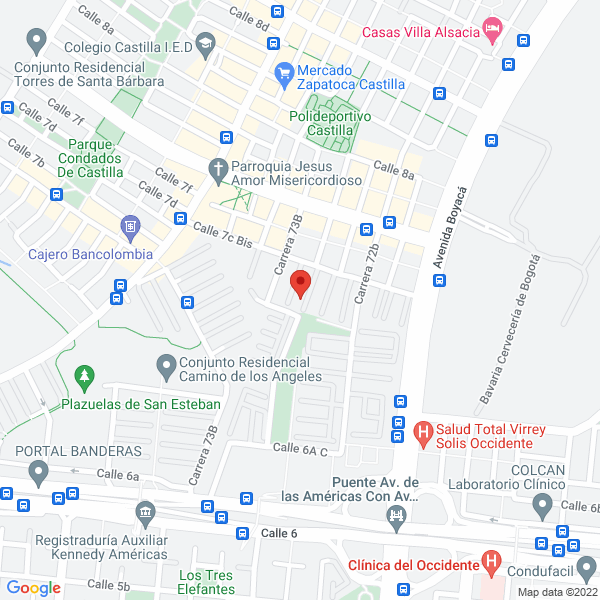 Mapa de Constructora & Comercializadora Nayca E.U.