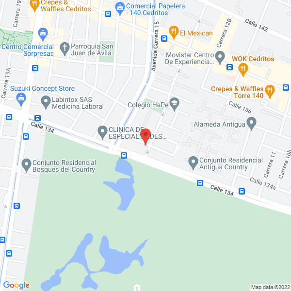 Mapa de Constructora Gomez Y Gomez S.A.S.