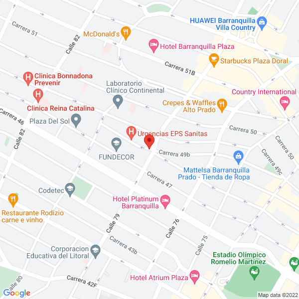 Map of Constructora Lider