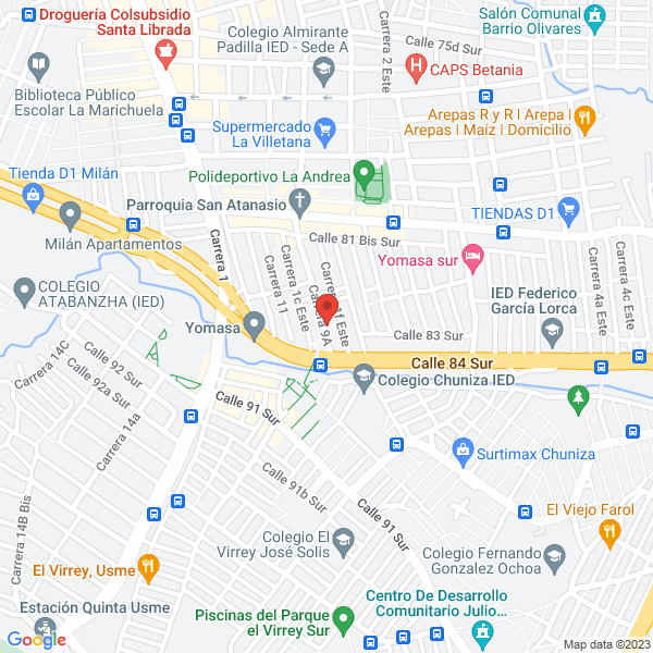 Mapa de Disprapán