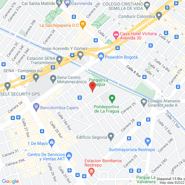 Mapa de Confecciones Altieti