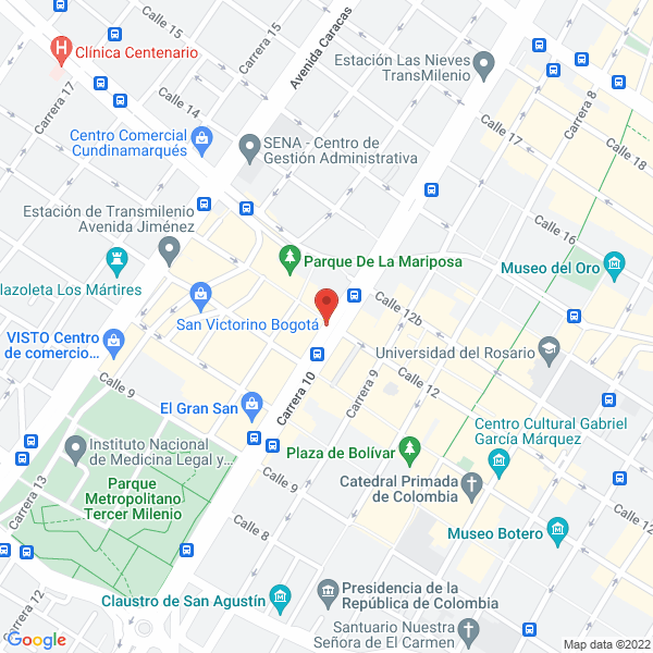Mapa de Confecciones Shadows On Blood S.A.S.