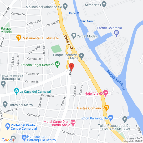Map of Consultorio Odontológico Noriega