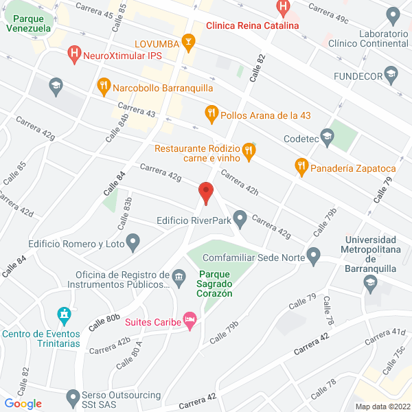 Map of Constructora Marfil San Miguel S.A.
