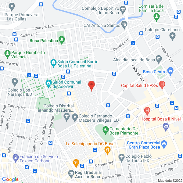 Mapa de Decorgómez