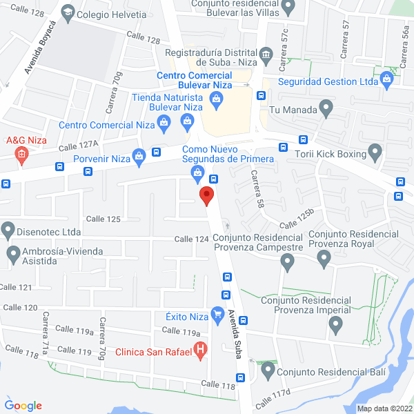 Mapa de Dekobodaq De Colombia S.A.S.
